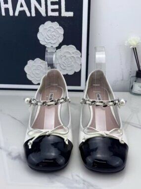 Miu Miu Mary Jane Heels, Size 39 (US 9)